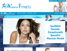 Tablet Screenshot of cu.womenfitness.net